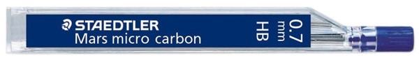 Staedtler Mechanical Pencil Lead Refills 07mm HB 12 Pack
