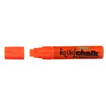 Texta Marker Liquid Chalk Dry Wipe Chisel 15mm Orange