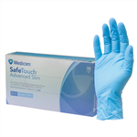Medicom Nitrile Powder Free Disposable Gloves Blue Box 100