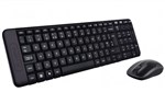 Logitech MK220 Wireless Compact Keyboard  Mouse Set Black
