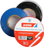 Fire Retardant Insulation Tape 19mmx20m Black