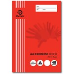 Olympic Exercise Book Ruled 48 Pages 25mm A4 20 per Pack
