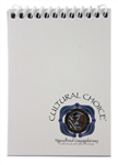 Cultural Choice Notebook Spiral Bound 96pages White 5 per Pack