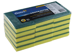 Oates Contractor Scourer Sponge Green Yellow 15 Pack