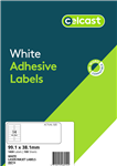 Celcast Laser Inkjet Adhesive Label 14UP White 100 Box