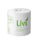 Livi 7007 Basics Toilet Tissue 1 Ply 1000 Sheet Carton 48 32 per Pallet