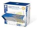 Staedtler 430 Ballpoint Pen Medium Blue 100 Box