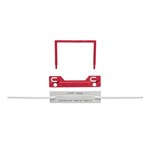 Avery Tubeclip Fastener Red 10 Pack