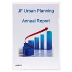 Avery Letter File A4 Transparent Clear Each