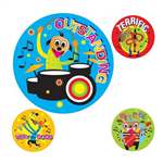 Avery Sticker Merit and Reward Cartoon Multicolored 102 Pack