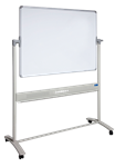 VisionChart Whiteboard Magnetic Porcelain Mobile 1500x1200mm