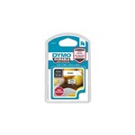 Dymo D1 Cassette Label Black on White 12mm x 55m Each
