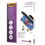 Fellowes Laminating Pouches A4 80 Micron Superquick 100 Pack