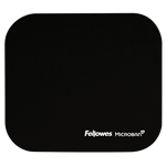 Fellowes Mouse Pad Black Microban