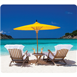 Fellowes Mouse Pad Recycled Optical Caribbean Beach