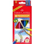Faber Castell Coloured Pencil Junior Tri Grip 10 Pack