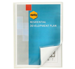 Marbig Flic File A3 10 Pocket Clear Insert Cover