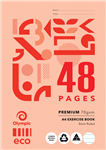 Olympic Eco Exercise Book A4 8mm 48 Pages 20 per Pack