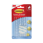 Command Deco Hooks Clear 20 pieces 17026