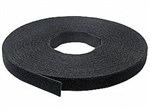 Velcro Self Adhesive Hook Only Strip 25mmx25m Black