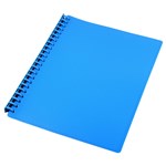 Sovereign Display Book Refillable A4 Blue 20P