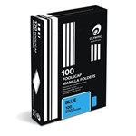 Olympic Manilla Folder Foolscap Dark Blue 100 Box