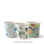 BioPak Wall Cup Single Art Series 4oz Pk50 20 per Carton