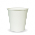 BioPak Wall Cup Single 6oz White 50 Pack 20 per Carton
