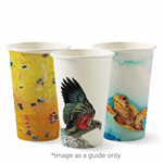 BioPak Single Wall Cup Art Series 12oz 80mm Pk50 20 per Carton