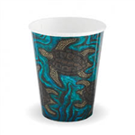Biopak Wall Cups Double Indigenous 8oz 50 Pack 20 per Carton
