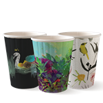 BioPak Wall Cup Double Art Series 12oz 1000 Carton