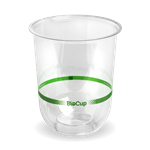 BioPak Tumbler 250mL Clear Pk50 20 per Carton
