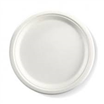 Biopak BioCane Plates Round 10inch White 500 Carton