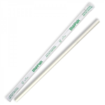 Biopak BioStraws Regular Individually Wrap 6mm White