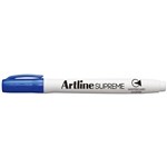 Artline Supreme Whiteboard Marker Bullet Blue 12 per Box