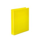 Marbig Insert Binder A4 2D Ring 38mm Yellow 12 per Box