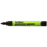Artline Gardeners Marker Black Each