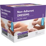 AeroPad NonAdherent Dressing Pads 5cm X 5cm Box 50
