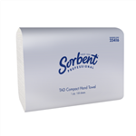 Sorbent Professional TAD Compact Hand Towel 1 Ply 120 Sheet Carton 20