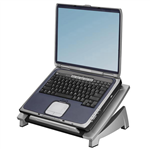 Fellowes 8032028 Adjustable Laptop Stand Black Silver
