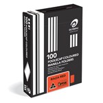 Olympic Manilla Folders Foolscap Red 100 Box