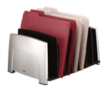 Fellowes File Sorter Large Blak Silver