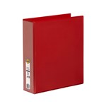Insert Binder A4 2D 50mm Red 12 per Box