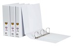 Insert Binder A4 3D Ring 38mm White 12 per Box
