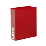 Marbig Clearview Insert Binder A4 3D Ring 50mm Red 12 per Box