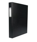 Bantex Binder Portrait A3 3D Ring 65mm Black 4 per Box