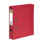 Marbig Lever Arch File Foolscap Deep Red 10 per Box