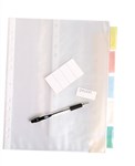 Marbig Dividers 5 Tab Sheet Protector A4 Colour