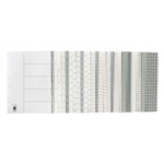 Marbig Dividers 1 to 12 Tab PP A4 Grey