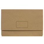 Marbig Slimpick Foolscap Document Wallet Enviro Kraft 10pk